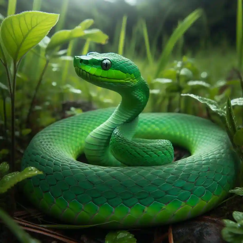 Seeing a Green Snake Spiritual Meaning - Uncoiling the Mystery