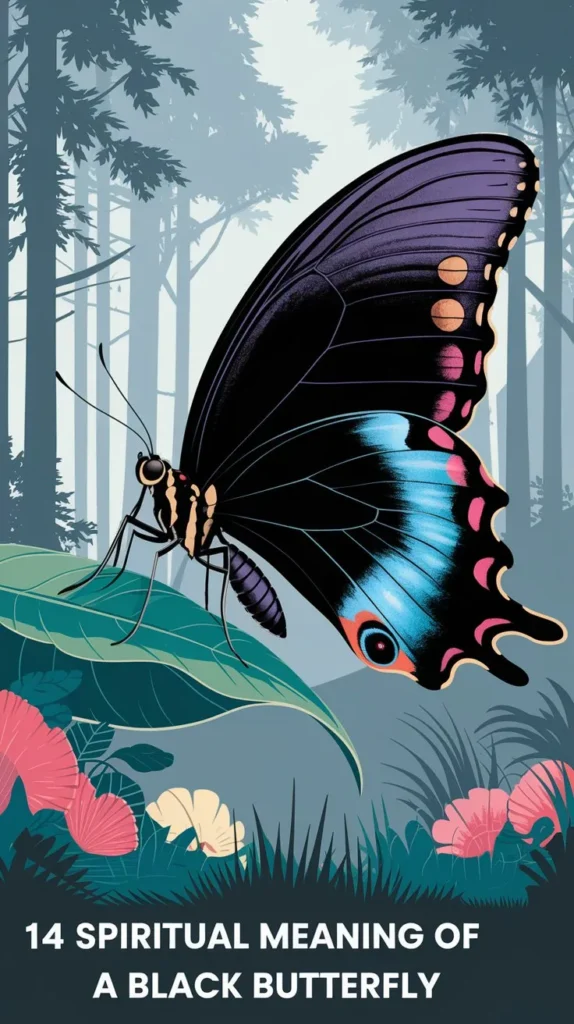 14 Spiritual Meaning of a Black Butterfly: Transformation and Renewal