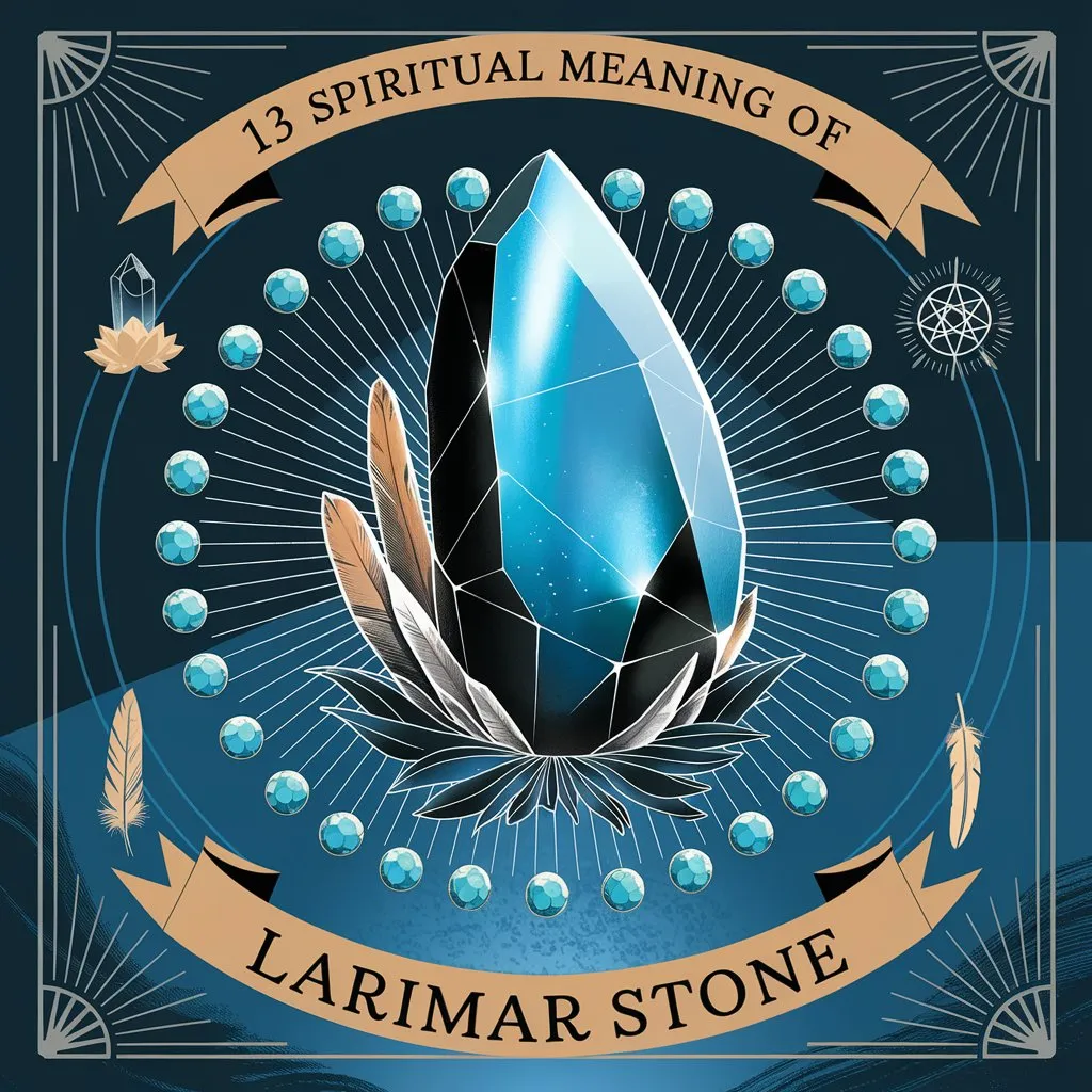 13 Spiritual Meaning of Larimar Stone: Calmness and Serenity