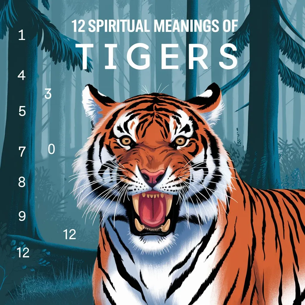 12 Spiritual Meanings of Tigers: Signs and Symbols