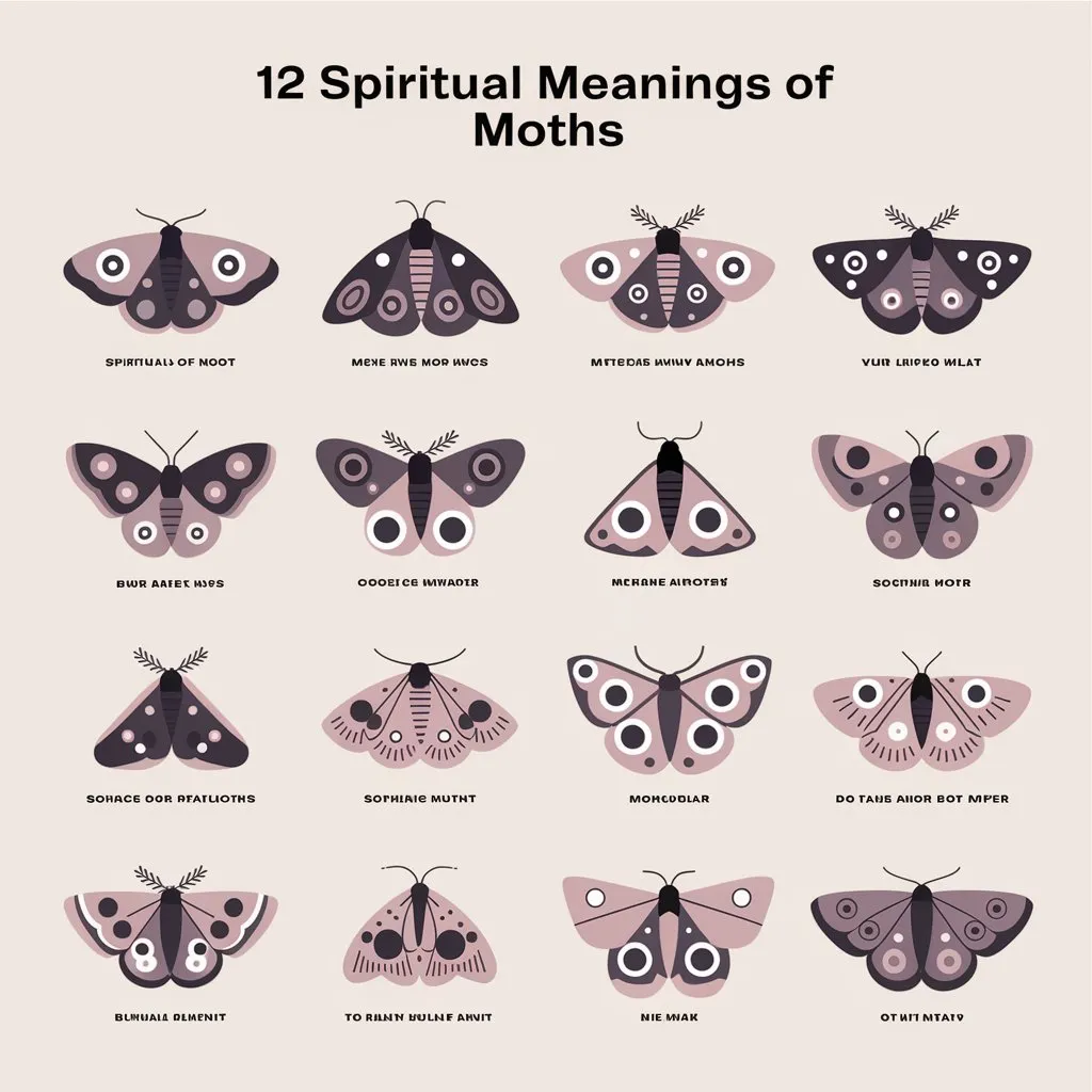 12 Spiritual Meanings of Moths: Unlocking Their Mystical Power