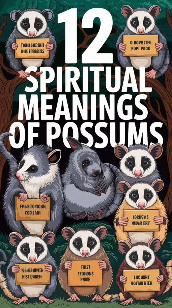 12 Spiritual Meanings of Possums: Unlocking Their Mystical Power