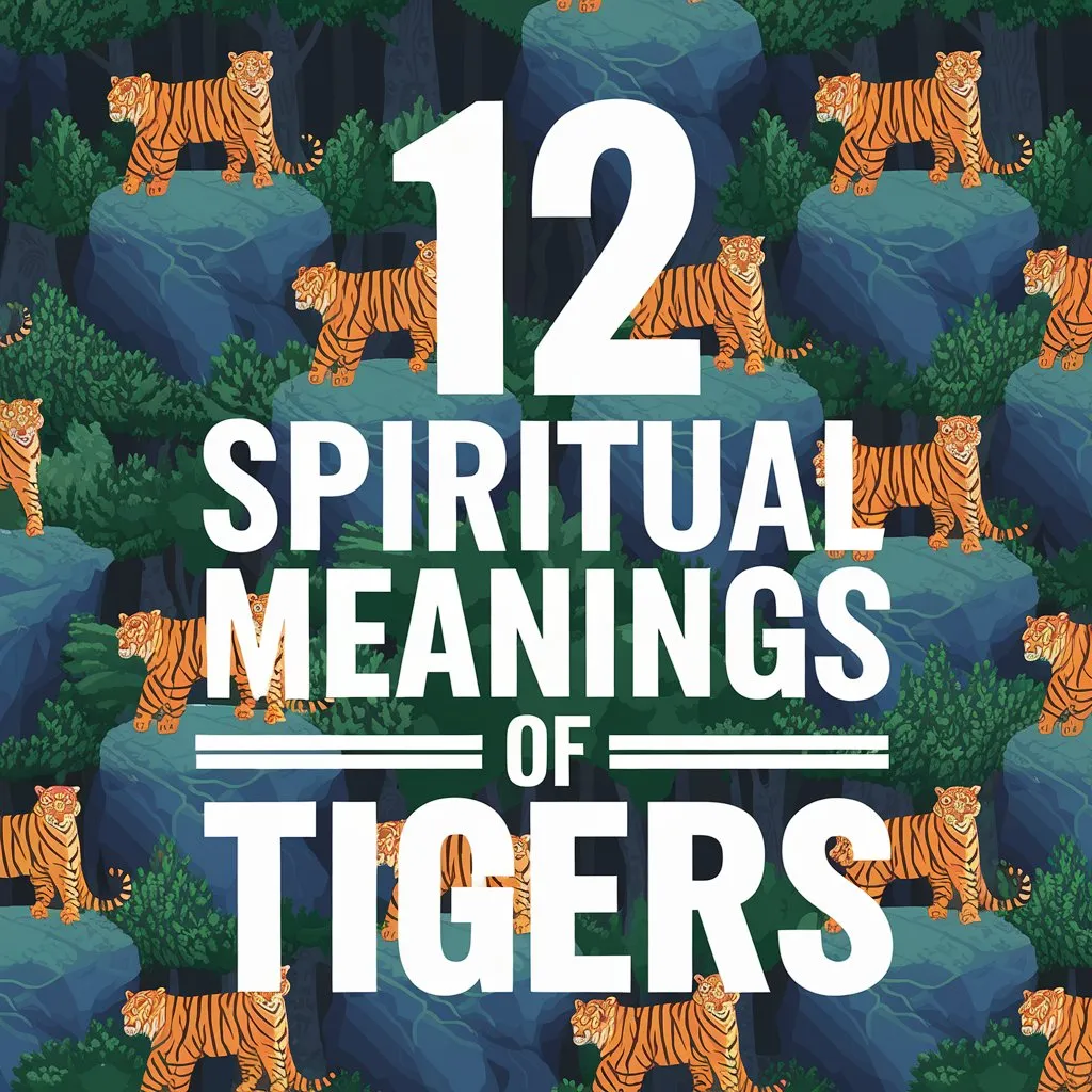 12 Spiritual Meanings of Tigers: Signs and Symbols