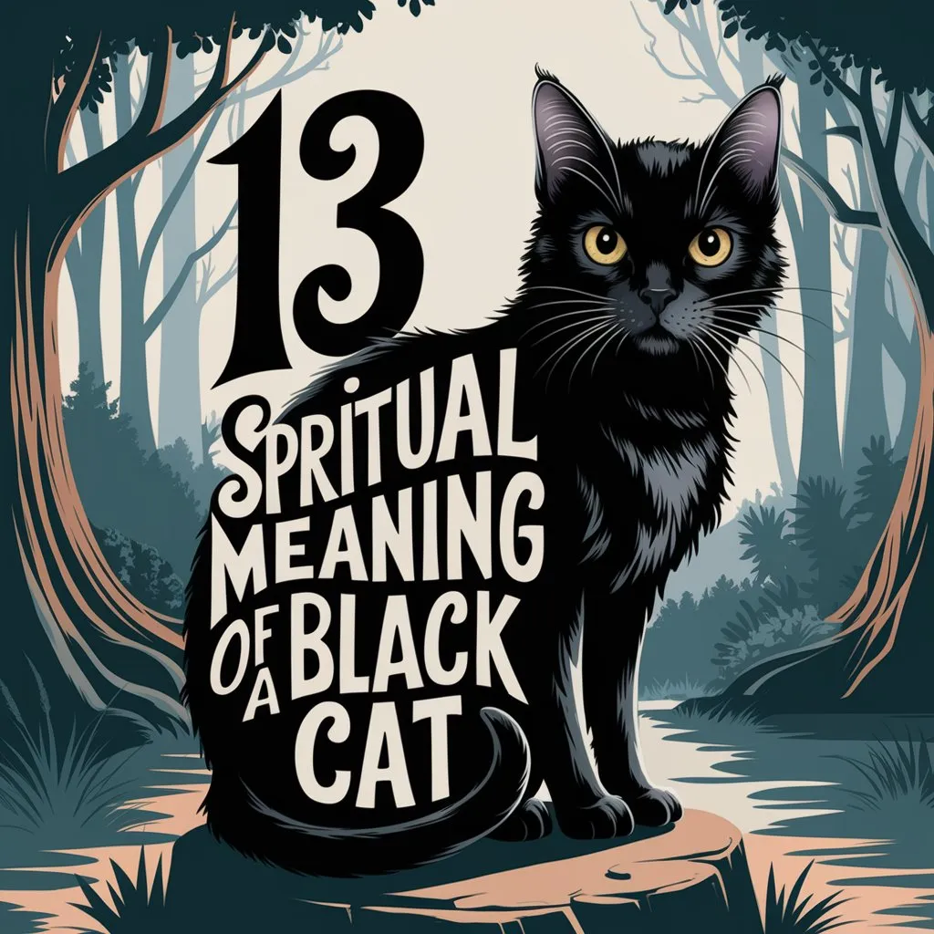 13 Spiritual Meaning of a Black Cat: Mystery and Intuition