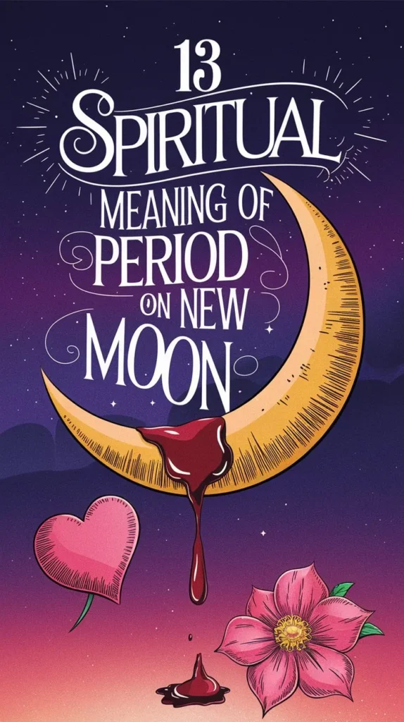 13 Spiritual Meaning of Period on New Moon: Renewal and Rebirth