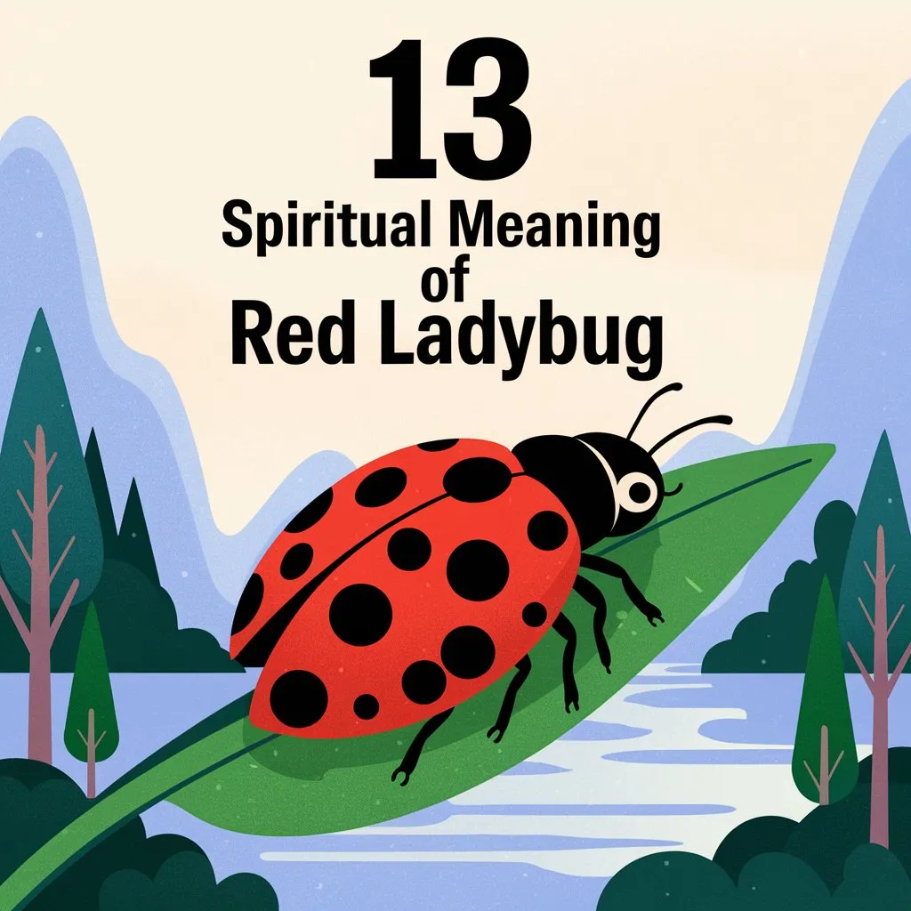 13 Spiritual Meaning of Red Ladybug: Love and Abundance