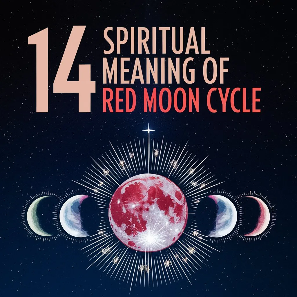 14 Spiritual Meaning of Red Moon Cycle: Passion and Transformation