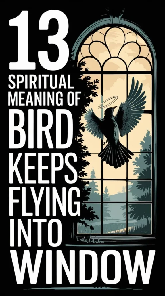 13 Spiritual Meaning Of Bird Keeps Flying Into Window: A Spiritual Guide