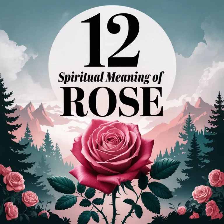 12 Spiritual Meaning of Rose: Love and Beauty