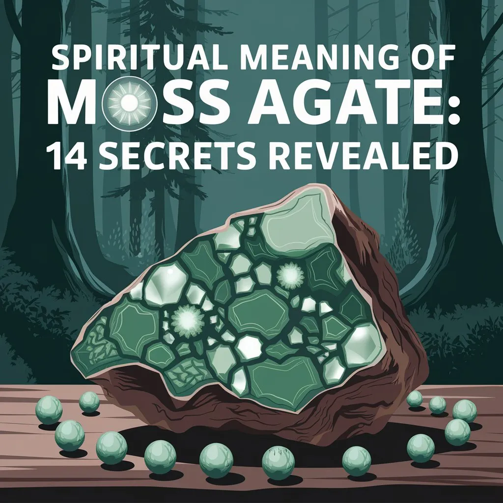 Uncovering the Spiritual Meaning of Moss Agate: 14 Secrets Revealed