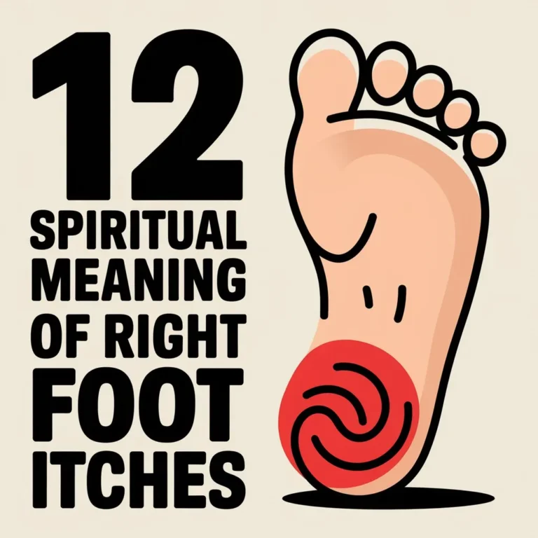 12 Spiritual Meaning of Right Foot Itches: Spiritual Awakening and Change