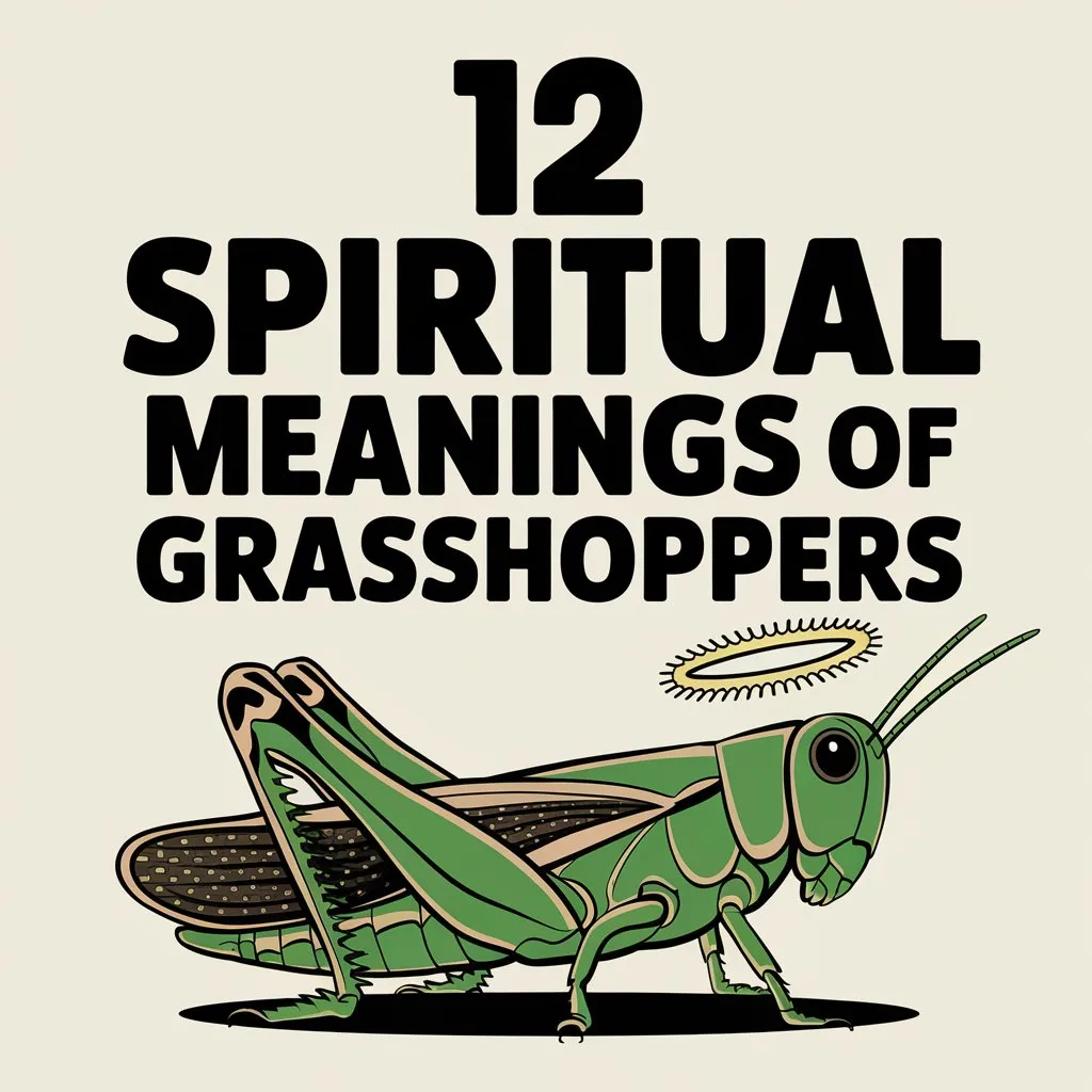 12 Spiritual Meanings of Grasshoppers: Unlocking Their Symbolism