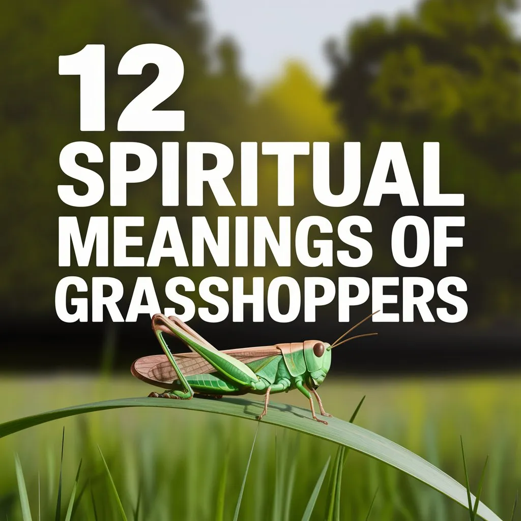 12 Spiritual Meanings of Grasshoppers: Unlocking Their Symbolism