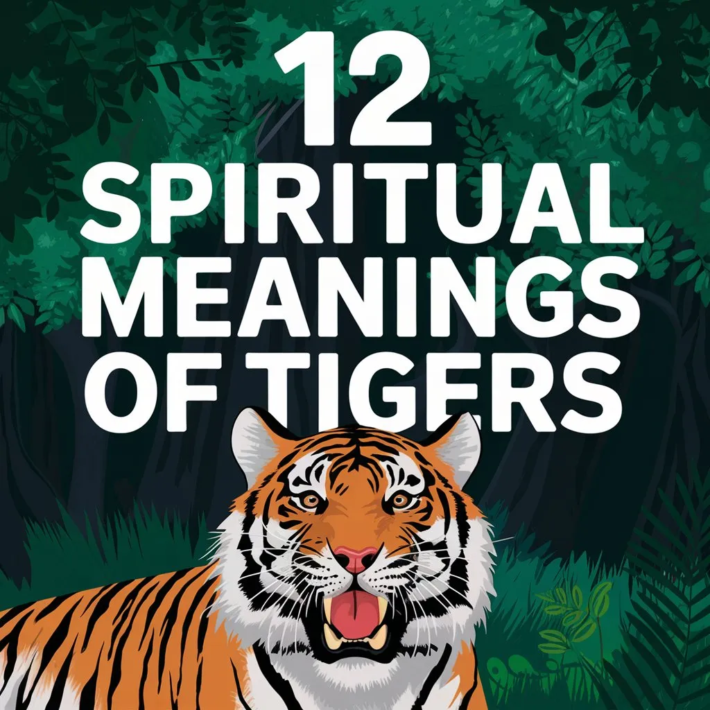 12 Spiritual Meanings of Tigers: Signs and Symbols