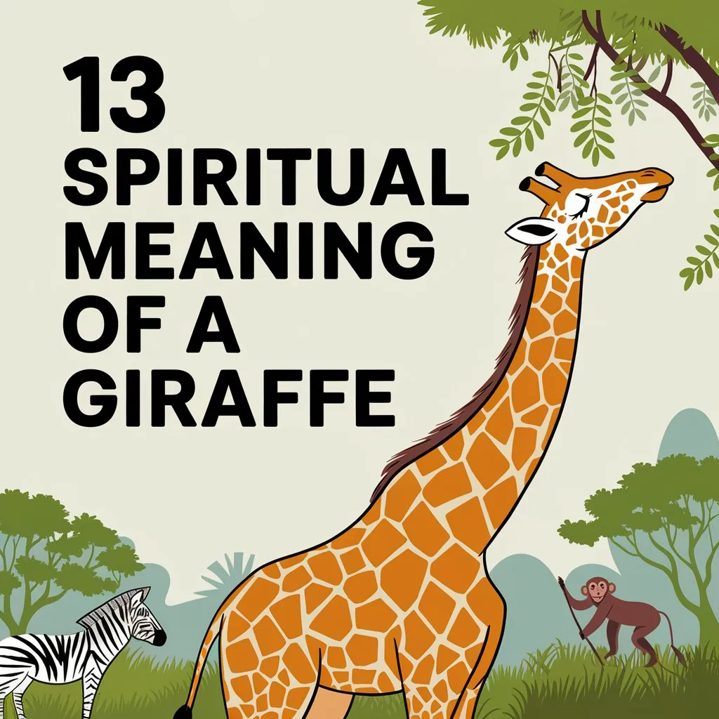 13 Spiritual Meaning of a Giraffe: Vision and Perspective