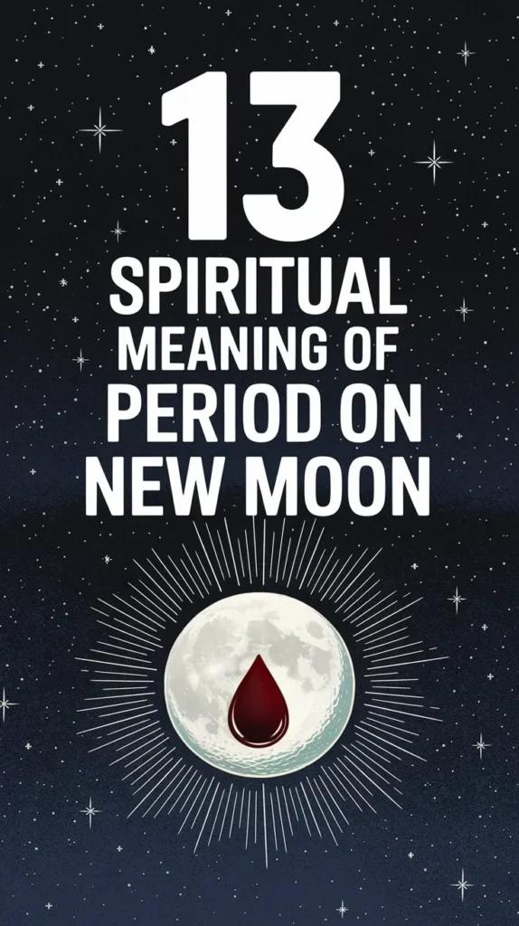 13 Spiritual Meaning of Period on New Moon: Renewal and Rebirth