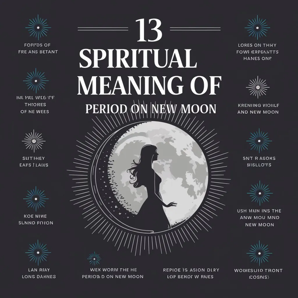 13 Spiritual Meaning of Period on New Moon: Renewal and Rebirth