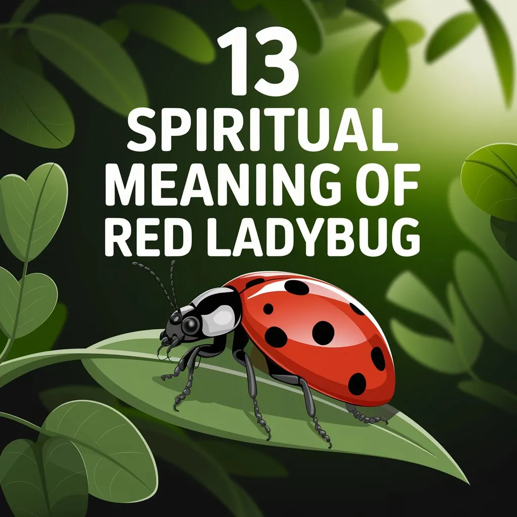 13 Spiritual Meaning of Red Ladybug: Love and Abundance