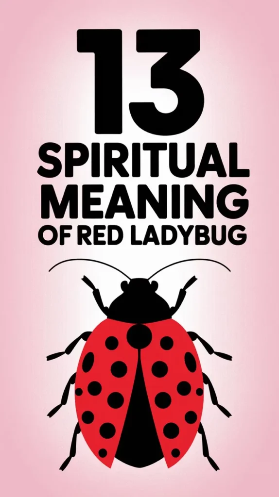 13 Spiritual Meaning of Red Ladybug: Love and Abundance