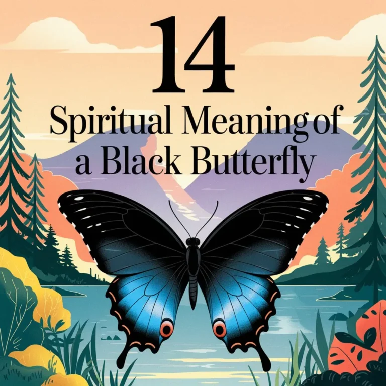 14 Spiritual Meaning of a Black Butterfly: Transformation and Renewal