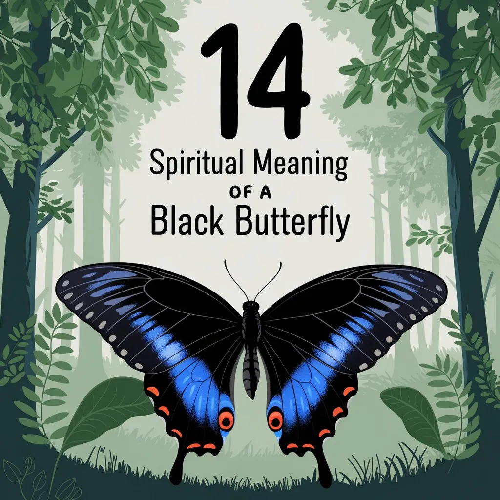 14 Spiritual Meaning of a Black Butterfly: Transformation and Renewal