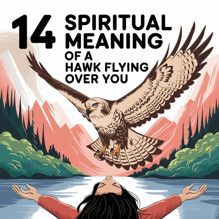 14 Spiritual Meanings of a Hawk Flying Over You: Symbolic Insights