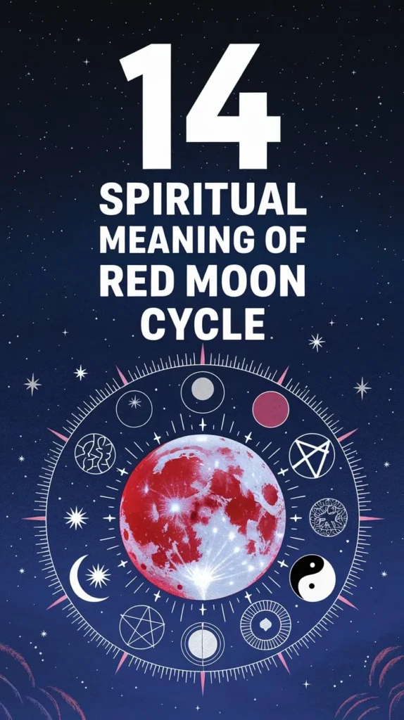 14 Spiritual Meaning of Red Moon Cycle: Passion and Transformation