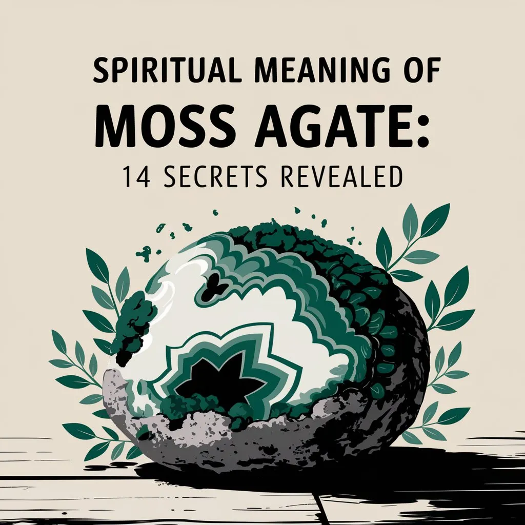 Uncovering the Spiritual Meaning of Moss Agate: 14 Secrets Revealed