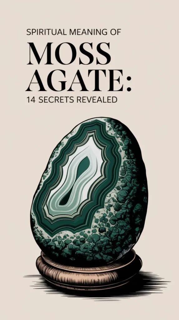 Uncovering the Spiritual Meaning of Moss Agate: 14 Secrets Revealed