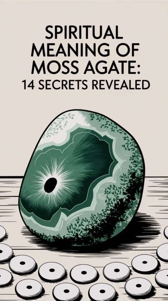 Uncovering the Spiritual Meaning of Moss Agate: 14 Secrets Revealed