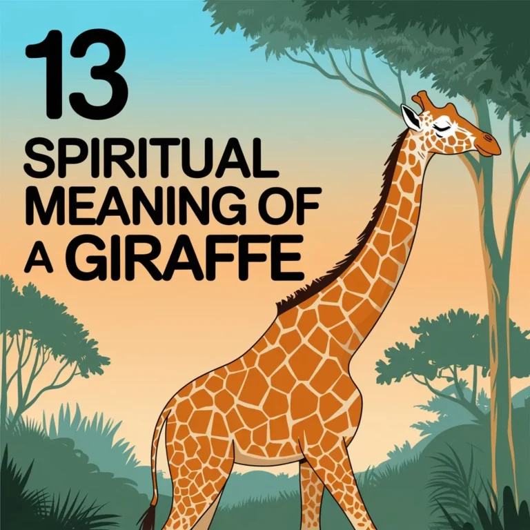 13 Spiritual Meaning of a Giraffe: Vision and Perspective