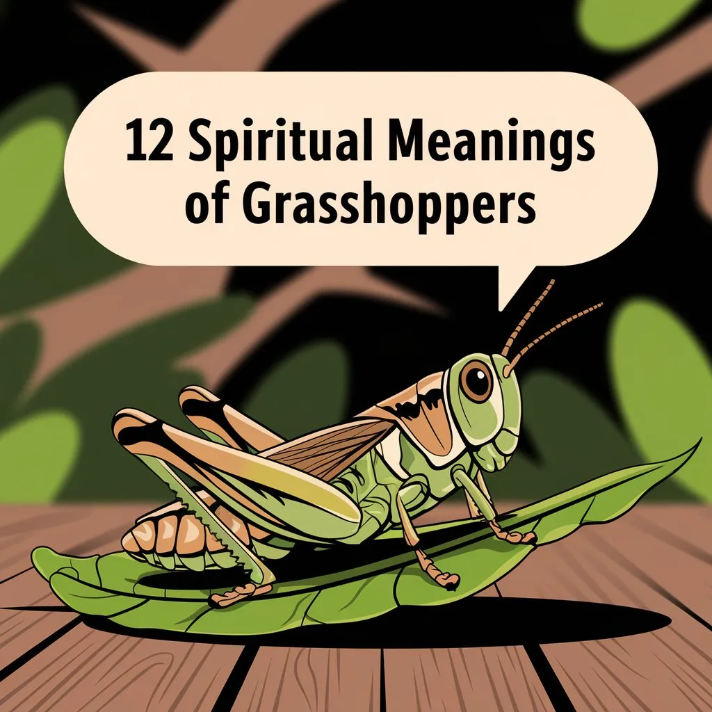 12 Spiritual Meanings of Grasshoppers: Unlocking Their Symbolism