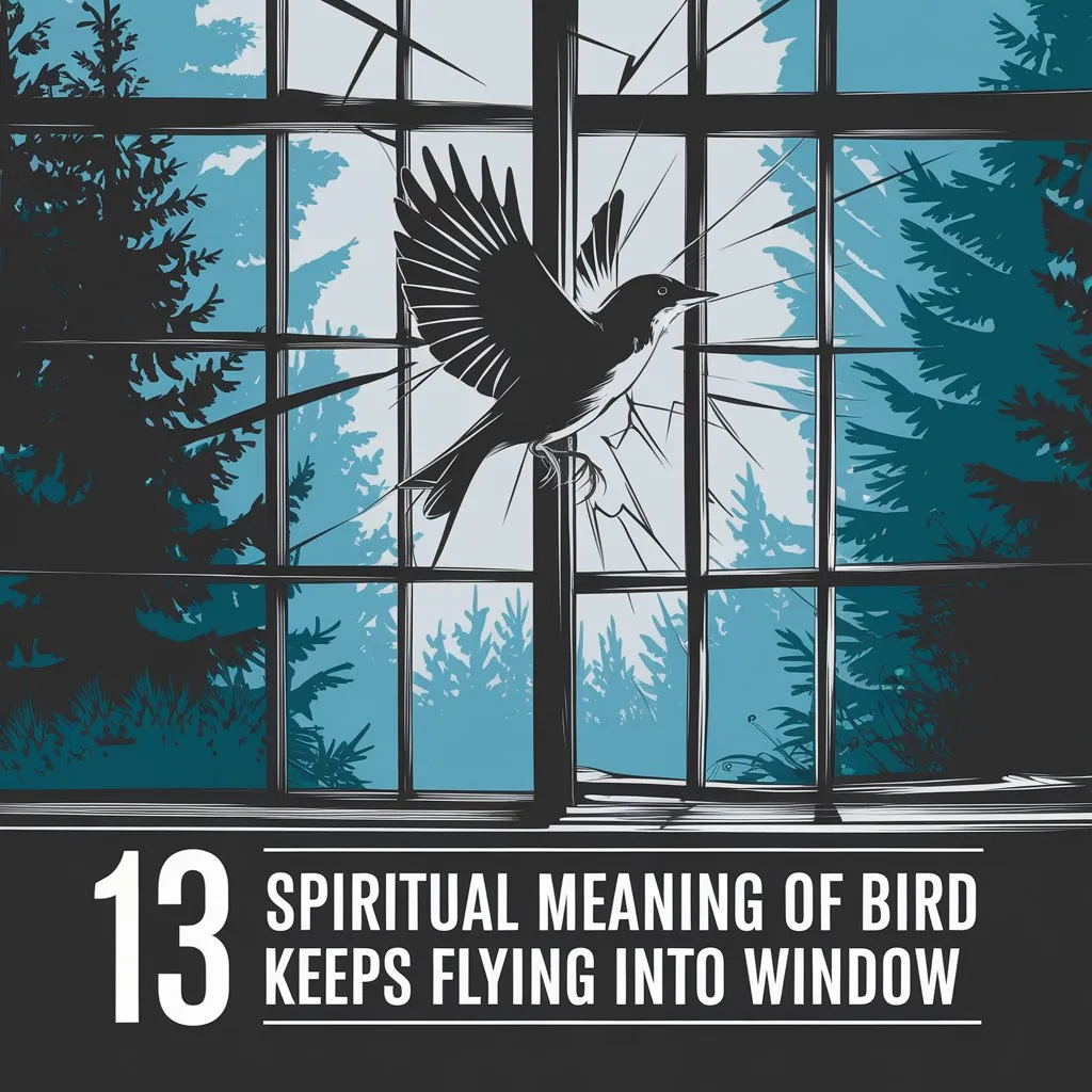 13 Spiritual Meaning Of Bird Keeps Flying Into Window: A Spiritual Guide