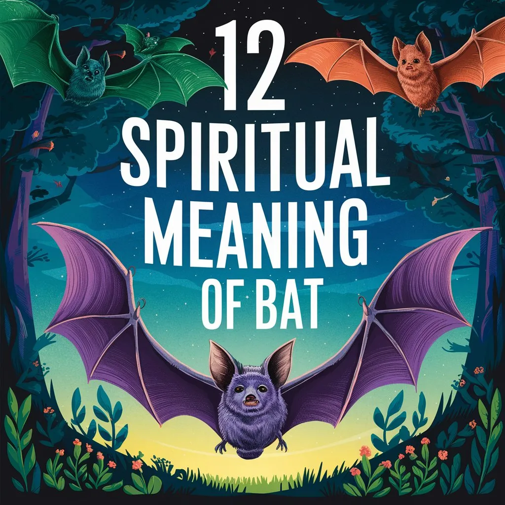 12 Spiritual Meaning Of Bat: Mysteries of the Night