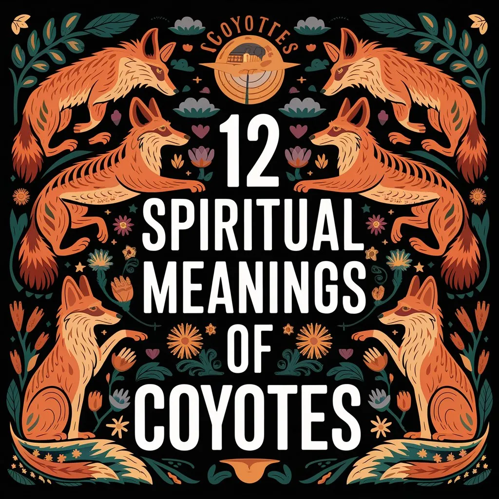 12 Spiritual Meanings of Coyotes: Unleashing Their Mystical Power