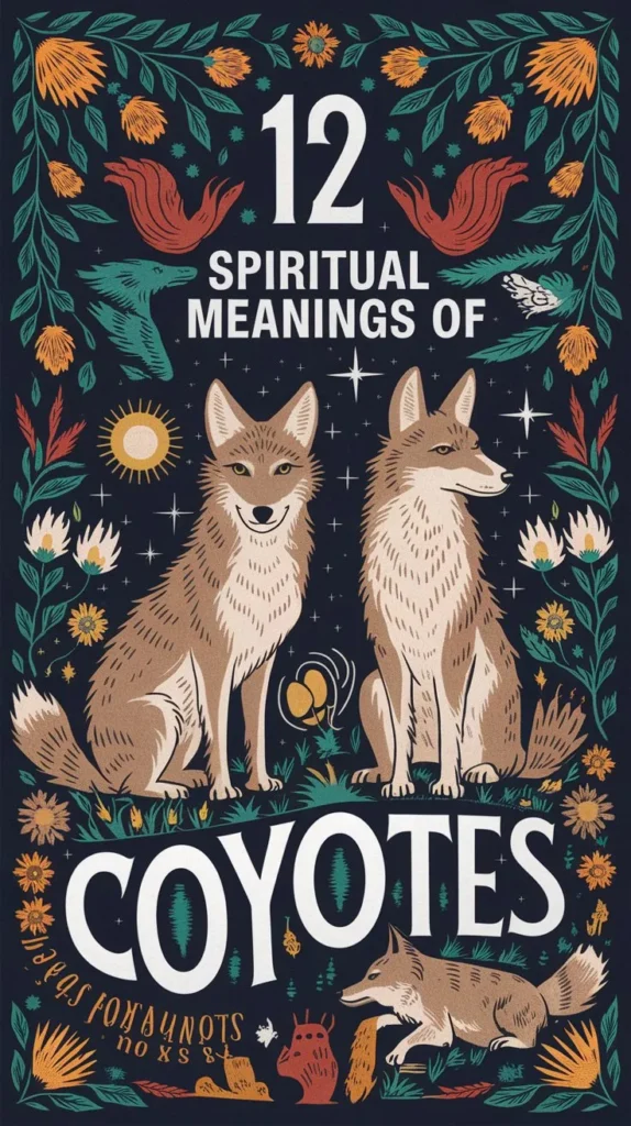 12 Spiritual Meanings of Coyotes: Unleashing Their Mystical Power