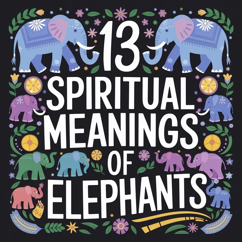 13 Spiritual Meanings of Elephants: Unveiling the Symbolism and Significance