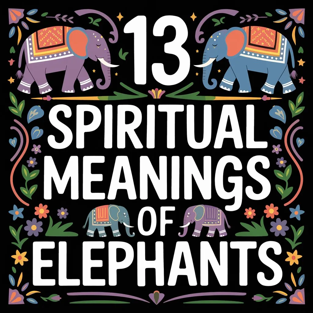 13 Spiritual Meanings of Elephants: Unveiling the Symbolism and Significance