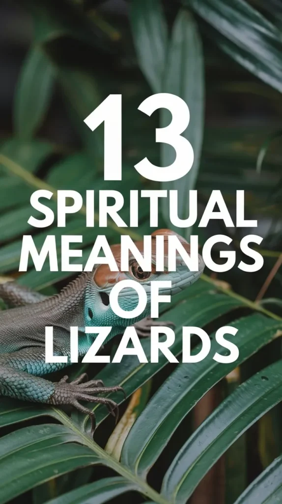 13 Spiritual Meanings of Lizards: Unlocking Their Symbolism and Power