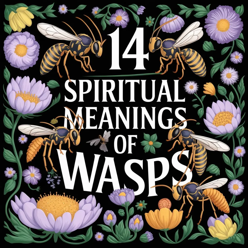 14 Spiritual Meanings of Wasps: Symbolism Revealed