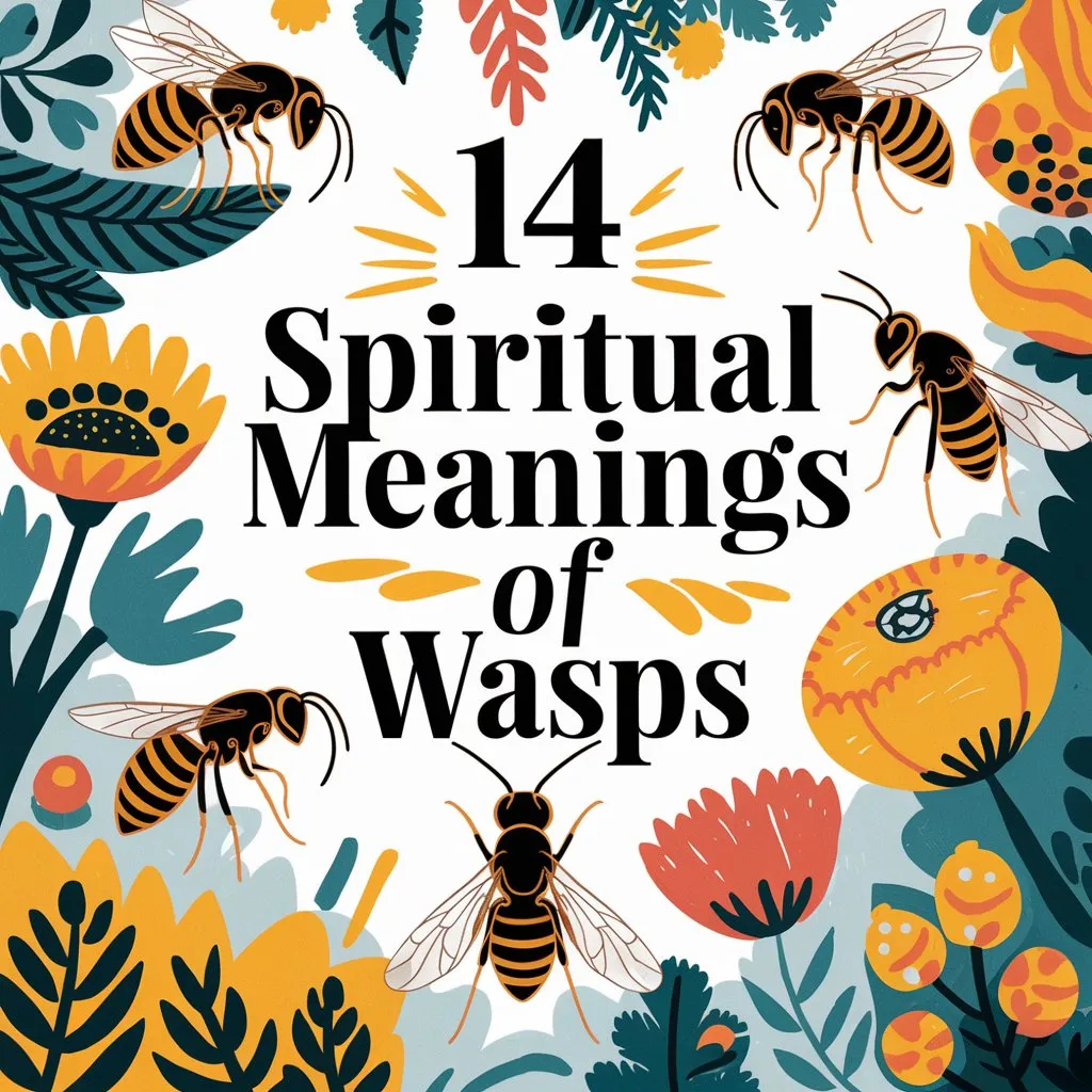 14 Spiritual Meanings of Wasps: Symbolism Revealed