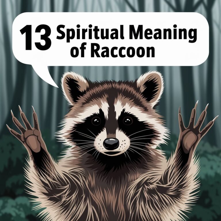 13 Spiritual Meaning of Raccoon: A Guide to the Mysteries of Adaptability and Resourcefulness