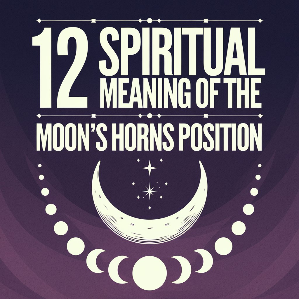 12 Spiritual Meaning of the Moon's Horns Position