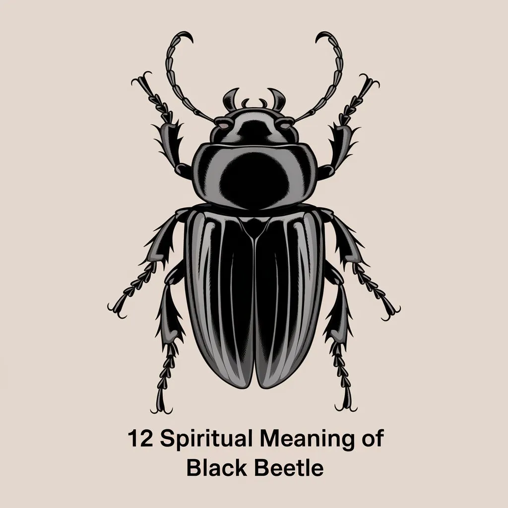 12 Spiritual Meaning of Black Beetle: Transformation and Renewal