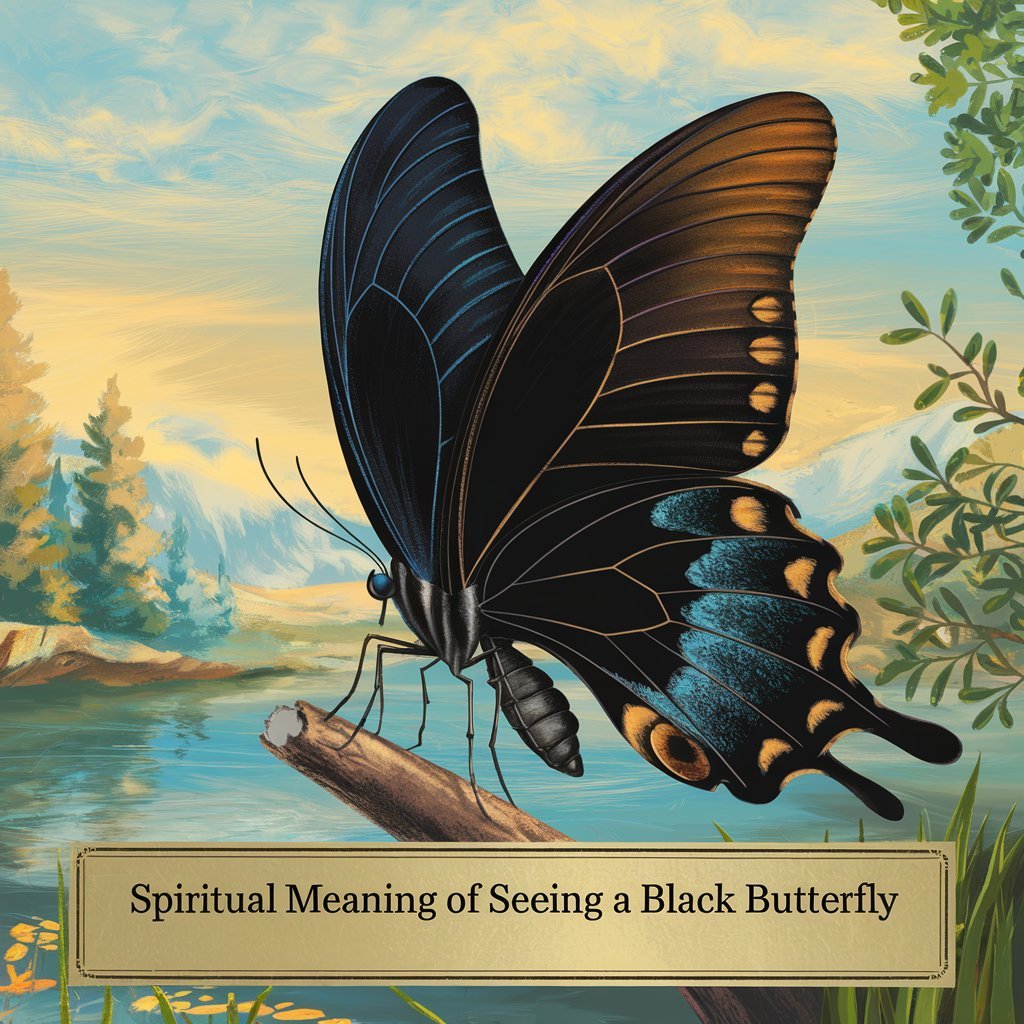 15 Spiritual Meaning of Seeing a Black Butterfly