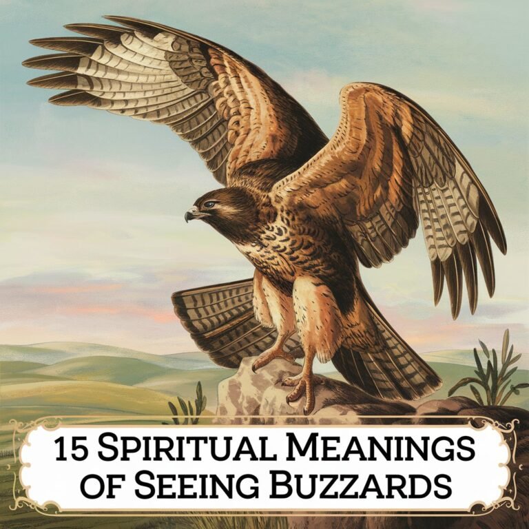 15 Spiritual Meaning of Seeing Buzzards