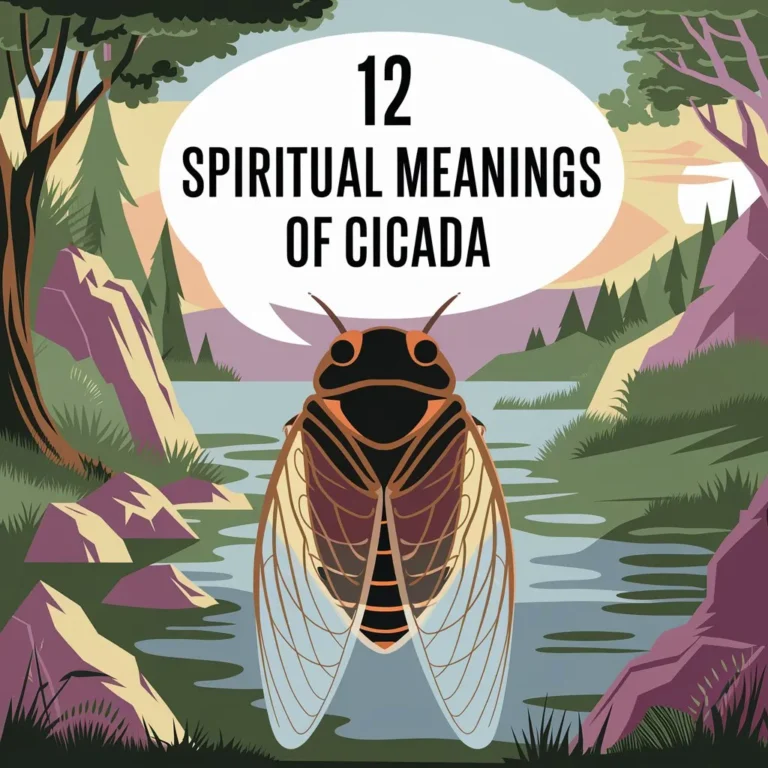 12 Spiritual Meaning of Cicada: A Symbol of Renewal and Transformation