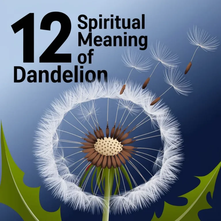 12 Spiritual Meaning of Dandelion: Hope and Renewal