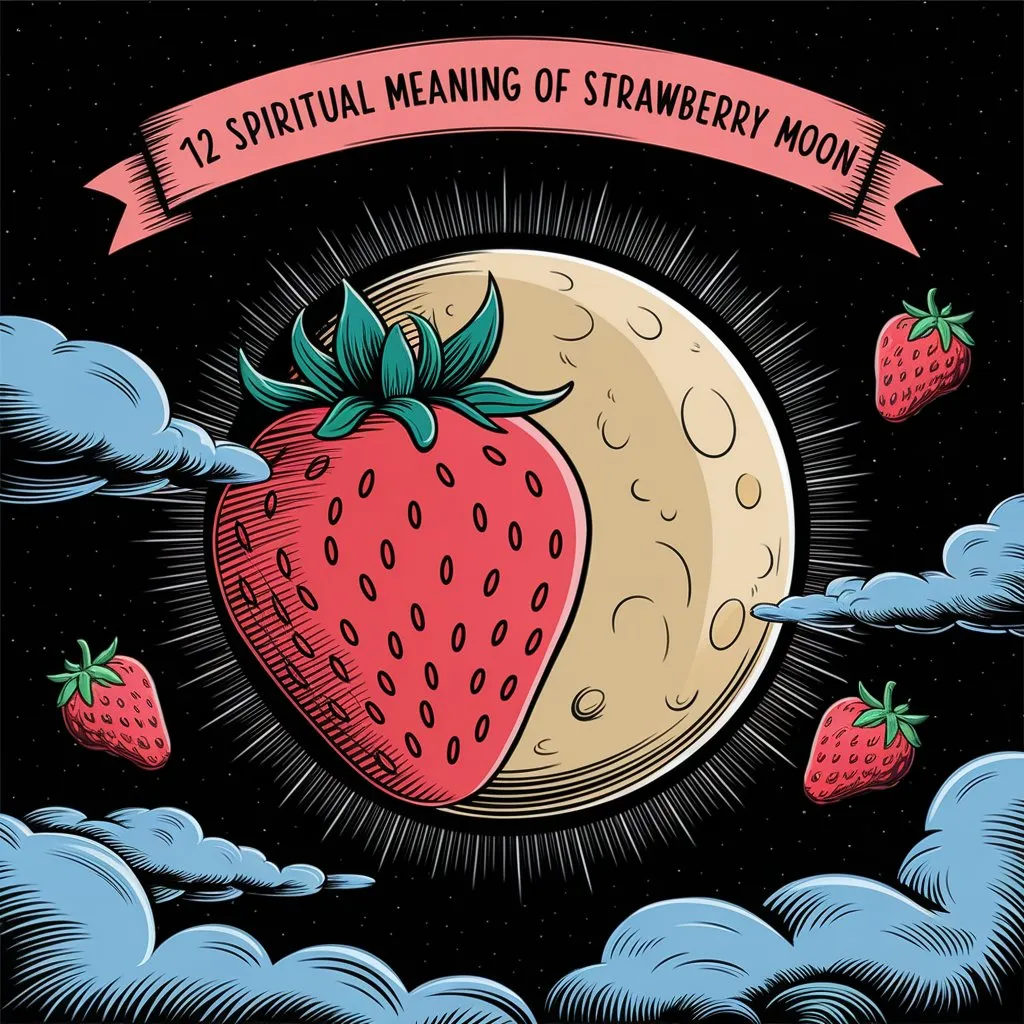 12 Spiritual Meaning of Strawberry Moon: Universe Mysteries