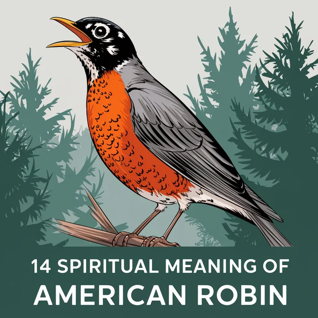 14 Spiritual Meaning of American Robin: Renewal and Hope